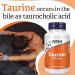 Now Foods Taurine 500mg Vegan Capsules - Lab-Tested Amino Acid - Gluten Free, Soy Free, Vegetarian - Buy Online on GoSupps.com