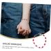 SAFIGLE 3pcs Bracelet Chain Bracelets Red Jewelry Copper Bracelet 20X0.7cmx3pcs Red Silverx3pcs - Buy Online on GoSupps.com