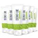 Schmidt's toothpaste With Vitamins and Botanical Extracts, Coconut + Lime, Helps Whiten Teeth, Fluoride Free 4.7 oz 6 Count