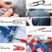 SEBIDER 9.3 Sewing Pinking Shears for Fabric - Zig Zag Crafts Scissors Kit with Seam Rippers, Clips, and Tape Measure (10pcs) - Buy Online on GoSupps.com
