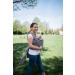 Gray Baby Sling with Front Pocket | Elastic Baby Wrap Carrier for Newborns & Toddlers | Includes Carrier Bag & Instructions - Buy Online on GoSupps.com