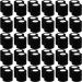 BQTQ 60 Rolls Self Adhesive Bandage Wrap 2 Inch Self Adherent Wrap Self Stick Bandages Wound Wrap Tape Stretch Bandage for Wrist Ankle Swelling Sprains(Black) Black Colors 2 Inch