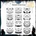 YIYIW Halloween Face Tattoos 12 Sheets Luminious Halloween Tattoos for Adults Kids Glow in The Dark WaterproofTemporary Tattoos for Horror Makeup Halloween Decor Party Supplies (12P-YG) - Buy Online on GoSupps.com