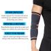 360 RELIEF Compression Elbow Brace Sleeve for Men and Women - Large Orange | Joint Pain Relief Support for Tennis, Golf, Weightlifting | Includes Mesh Laundry Bag | Orange - Buy Online on GoSupps.com