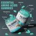 EAA Gummies 120 Count - Blue Raspberry 8000 mg Essential Amino Acids Non-GMO Gluten Free Vegetarian Friendly | All 9 EAAs & BCAAs - Buy Online on GoSupps.com