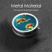 Marine Fishes Printed Mini Round Pill Box | 3 Compartment Medicine Organizer | Portable Travel Pill Case for Home & Office - Buy Online on GoSupps.com