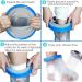 EVERCRYO Waterproof Adult Foot Cast Cover - Reusable Protector for Broken Foot Ankle - Watertight Shower Bath Protection - Buy Online on GoSupps.com