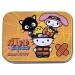 Naruto children's plaster licensed product - 5 pieces - metal box - 24 plaster - beautiful design plaster storage box for children - Suitable for backpack - handbag naruto 5 pieces