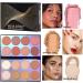 Eyeshadow Makeup Palette Matte Shimmer Makeup Palette | Long Lasting Bright Color Eye Makeup Palette Natural Colors Make Up Shadows Pw tools - Buy Online on GoSupps.com