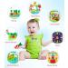 Jojoin Motor Cubes - Montessori Activity Center Wooden Toys for 1-3 Year Olds | Colorful & Engaging Motor Skills Development Toys - Buy Online on GoSupps.com