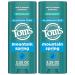 Tom's of Maine Natural Deodorant for Men and Women Aluminum Free - Pack of 2 - 3.25 Oz.