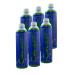 O2 Blast Oxygen Booster 10 Liter 6 Pack 99.7% Pure Oxygen Canisters with Sanitary Flip Top Cap Portable Supplemental Oxygen for Breathing & High Altitude Reduce Recovery Time & Boost Oxygen Levels.