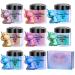 Chameleon Powder Pigment, 8 Color Changing Mica Powder for Epoxy Resin Tumblers, Update Chrome Powder for Nails Art Makeup Paints Crafts Candle Making Dye Slime Metallic Chameleon Dyes-01