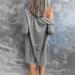 Long Shirt Outerwear Top Thin Warm Knitted Coat Women's Blouse V-Neck Shirt Tunic Long Women's Tunic Women's Shirt Casual Checked Shirt Women's Winter Chunky Knit Jacket G-grey XL - Buy Online on GoSupps.com