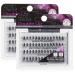 Ardell DOUBLE UP Duralash KNOTTED DOUBLE FLARES Long Black Contains 56 Individual Lashes (2-PACK with bonus Skin/Hair Glitter) (FLARES KNOTTED - Long Black)