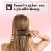 H&S 53mm Large Round Barrel Boar Bristle Hair Brush | Nano Ceramic Ionic Technology | Brown - Buy Online on GoSupps.com
