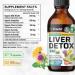 BIO KRAUTER Liver Detox Tincture 4 Fl. Oz. & Milk Thistle 60 Gummies - Buy Online on GoSupps.com