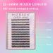 MIZ BARN Lash Clusters - 144pcs D Curl Eyelash Extensions (12-18mm) | Fluffy False Lashes for DIY at Home - Buy Online on GoSupps.com