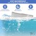 Shop Tuth Premium Dental Water Flosser - Portable Oral Irrigator with 4 Tips 3 Jet Settings IPX7 Waterproof - Ideal for Travel - Buy Online on GoSupps.com