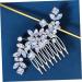 Didiseaon Hair Topper Crystal Side Hair Comb Crystal Hair Comb Hair Accessory for Girls Flower Girl Headpiece Hair Accessories for Prom Wedding Hair Comb Combs Alloy Dress Hair Piece Bride - Buy Online on GoSupps.com