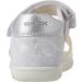 Geox Baby Girl's White Silver Sandal Alul D - Size 5 UK - Buy Online on GoSupps.com
