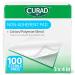 Curad Sterile Non-Adherent Pads (Pack of 100) for gentle wound dressing and absorption without sticking