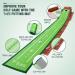 ToVii Indoor/Outdoor Putting Green with Auto Ball Return - Men's Golf Practice Mat with 3 Hole Accessories - Buy Online on GoSupps.com