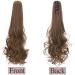 Shop Heat Resistant Ponytail Extension & Braid - 18 Clip-In Hair Extensions in Smooth & Wavy Styles | Realistic Look Available in White/Brown - Buy Online on GoSupps.com