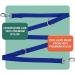 Dey Premium 2m Dog Leash - 3-Way Adjustable Nylon for All Dog Sizes | Multiple Colors Available | Doubleein Puppy Leash - Buy Online on GoSupps.com
