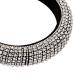 HZEYN Silver Rhinestone Padded Headband - Sparkly Bejewelled Hair Accessory for Women - Buy Online on GoSupps.com