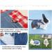 Adjustable Soft Rabbit Dishes & Leash Set | Ideal for Small Pets - Rabbits Cats Guinea Pigs (M Pink) - Buy Online on GoSupps.com