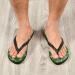 Mnsruu Tropical Flip-Flops | Colorful Flowers Birds & Butterflies | Perfect for Home Hotel Spa & Travel | Unisex Comfort - Buy Online on GoSupps.com