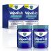 Vicks VapoRub Advanced Plus Powerful Cough Suppressant Topical Chest Rub & Analgesic Ointment Medicated Vicks Vapors Fast Cough Relief 2.82oz x 2