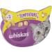 Whiskas Temptations 8 Packets Tasty Crunchy Treats for Adult Cats bite size Snacks with a delicious Chicken & Cheese Filling Pack of 8 (8 x 60 g) Chicken & Cheese 60 g (Pack of 8) - Buy Online on GoSupps.com