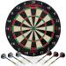 Professional Regulation Bristle Dartboard Set: High-Grade Compressed Sisal Dartboards with Print Numbers and Staple-Free Bullseye, Dart Board Set Suitable for Adults Family in Room/ Bar/ Garage Dartboard-01