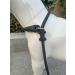 Strong Nylon Slip Lead Dog Leash - Anti-Choking & Anti-Pull Training Leash for Small, Medium, Large Dogs - 6ft Black - Buy Online on GoSupps.com