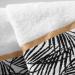 DOUCEUR D'INTERIEUR 2 White Wash Mitts 15x21 cm - Plain Jacquard Orbella White - Soft & Absorbent - Buy Online on GoSupps.com