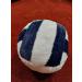 Dark Blue & White Plush Volleyball - Soft and Durable - Buy Online on GoSupps.com