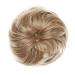 Thick 80g Large Hair Tie Extensions | Messy Bun Updos | Voluminous Real Hair Look | Strawberry Blonde & Platinum Mix - Buy Online on GoSupps.com