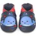 Dotty Fish Soft Leather Baby Shoes | Non Slip Toddler Shoes | Animal Designs for Boys/Girls | Navy Whale | 0-6 Months - 4-5 Years - Buy Online on GoSupps.com