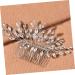 Beatifufu Hair Comb Bridesmaid Hair Accessories Hair Accessories for Women Womens Hair Clips Pearl Hair Barrettes Wedding Tiara Pearl Hair Pin Rhinestone Hair Side Comb Rhinestones - Buy Online on GoSupps.com