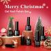MIZHSE Christmas Gel Nail Polish Set 6 Colors Sparkle Green Glitter Gold Silver Gel Polish Dark Green Dark Red Gel Polish Kits Soak Off Nail Art Manicure Home New Year Christmas Day Gifts for Women 1- Christmas Gel Polish - 6PCS (290) - Buy Online on GoSupps.com