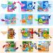 Fnsel Baby Book - 2-Piece 3D Fabric Toy Set for 0-12 Months | Crackling Feeling Book & Quiet Book Gift for Girls - Buy Online on GoSupps.com