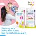 Babi Hapi Baby Nasal Aspirator with 24 Filters - Non-Toxic, BPA & Phthalate Free for Easy-to-Clean Baby Nose Relief - Buy Online on GoSupps.com