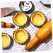 Milisten 12 Pcs Chocolate Chip Muffins Silicone Small Tart Cases Quiche Pan Egg Tart Stainless Egg Tart Wrapper Baking Mold Sushi Dipping Bowls Egg Tart Cups Egg Tart Tins Mini Pudding Mold Size 1x2pcs Silverx2pcs - Buy Online on GoSupps.com