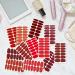 YECIRALA 280 Pcs Red Full Nail Stickers for Nail Art, 20 Sheets - Nail Wraps & Strips for Women's Gel Nails - Red Nail Polish Decoration - Buy Online on GoSupps.com