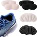 4 Pairs Heel Cushion Pads Mesh Adhesive Heel Grips Inserts for Boots Loose Shoes Too Big Reusable Heel Guards Liners for Women Men Anti Blister Shoe Liners Heel Protectors Improve Shoe Fit Black&nude - Buy Online on GoSupps.com