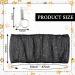 2Pcs Bird Cage Seed Catcher | Twinkle Star Universal Nylon Mesh Cover for Parakeet Round/Square Cage | Spring Hook | Black - Buy Online on GoSupps.com