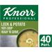 Knorr 100% Soup Leek&Potato 4x2.5kg - Buy Online on GoSupps.com
