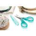 Beaditive Detail Craft Scissors Set - Curved and Straight | Sharp & Compact | Sewing, Embroidery, Paper Cutting | Stainless Steel | 2 Pc. with Protective Cover - Buy Online on GoSupps.com